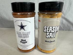 lot 51 image: New Meat Church Season Salt and Hail Mary BBQ Rub