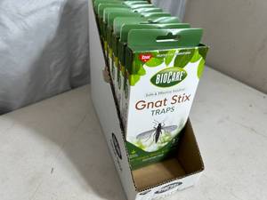 lot 119 image: 8 New Boxes of Gnat Stix Gnat and Fly Traps