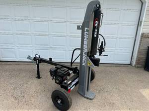 lot 1 image: New Unused Black Diamond 25 Ton Vertical  Horizontal Wood Splitter