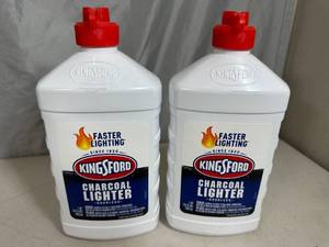 lot 128 image: 2 New Bottles Kingsford Charcoal Lighter Fluid
