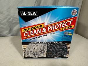 lot 137 image: New Clean and Protect Cleaning Kit for Outdoor Patio Furniture and Garage Doors