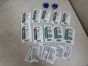 lot 150 image: First Aid, Poison Ivy  Poison Oak Scrubs, Pain Relieving Gels, Lip Moisturizer