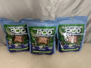 lot 158 image: 45 New Rapid Repair Pods for Lawn Repair
