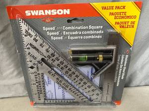 lot 173 image: New Swanson Speed Square and Combo Square