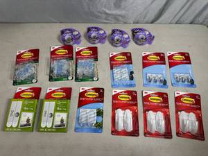 lot 185 image: New 3M Command Products, Hooks, Mounting Strips, Scotch Tape, and More
