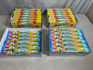 lot 200 image: 84 Mamba Fruit Chew Candy Bars