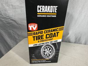 lot 207 image: New Cerakote Rapid Ceramic Tire Coat and Protectant
