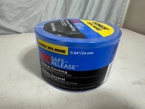 lot 219 image: New 3 Pack of 3M Safe-Release Blue Painters Tape
