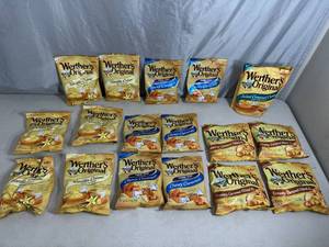 lot 229 image: 17 Bags of Werthers Hard and Soft Caramels