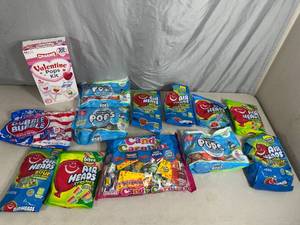 lot 242 image: Assorted Candy, Airheads, Tootsie Pops, Dubble Bubble, and More