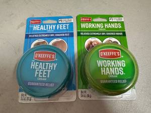 lot 248 image: New OKeefes Working Hands and Healthy Feet Cream
