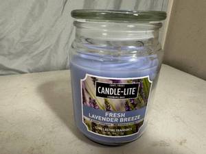 lot 256 image: New Candle-Lite 18 oz Jar Candle