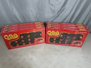 lot 261 image: 6 New Boxes of Cellas Chocolate Covered Cherries