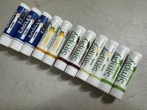 lot 289 image: 11 New Natural Beeswax Lip Moisturizer