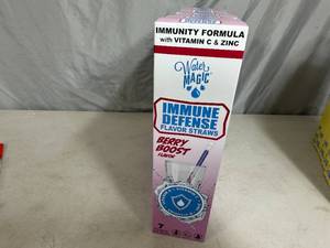 lot 302 image: 8 Boxes of Water Magic Immune Defense Flavor Straws - Berry Boost Flavor