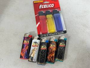 lot 303 image: 8 New Assorted Lighters