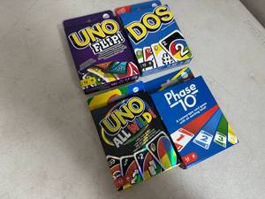 lot 306 image: New Card Games, Uno, Dos, Phase 10, Etc