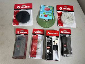 lot 321 image: New Velcro Material, Tapes, Plant Wraps, and More