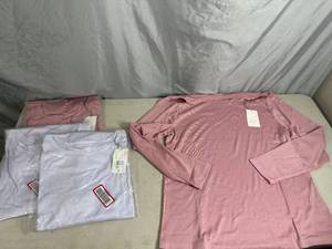 lot 323 image: 4 New Long Sleeve Shirts from A New Day - Size 1X and 2X