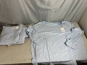 lot 326 image: 6 New Supima Cotton Long Sleeve Shirts from A New Day - 3X