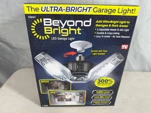 lot 343 image: New Beyond Bright LED Garage Light