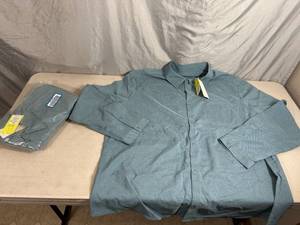 lot 348 image: 2 New Active Outdoors Button Up Long Sleeves - UPF 50, Moisture Wicking, Fast Dry