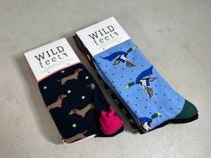 lot 353 image: 6 New Pairs of Cute Novelty Socks - Dogs and Ducks
