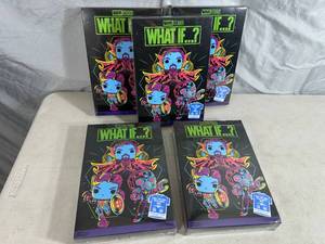 lot 361 image: 5 New Collectible Funko Marvel What If... T-Shirts