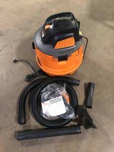 lot 16 image: RIDGID 14 Gallon 6.0 Peak HP NXT Shop Vacuum Wet Dry Vac  Customer Returns See Pictures