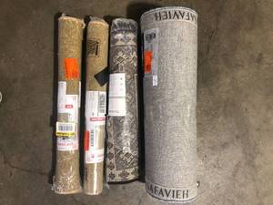 lot 5 image: Lot of Mixed Assorted Rugs Various Models and Conditions Customer Returns See Pictures