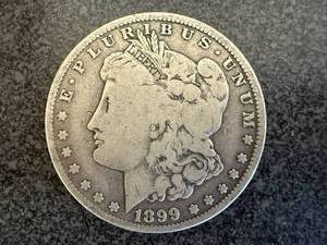 lot 2 image: 1899 Morgan O Dollar