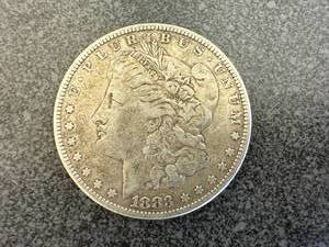 lot 15 image: 1883 Morgan Silver Dollar