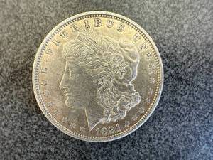 lot 16 image: 1921 D Morgan Silver Dollar