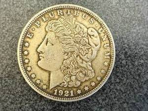 lot 19 image: 1921 Morgan Silver Dollar