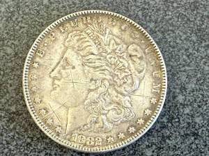 lot 46 image: 1882 Morgan Silver Dollar