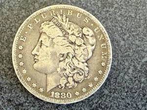 lot 47 image: 1880 Morgan Silver Dollar