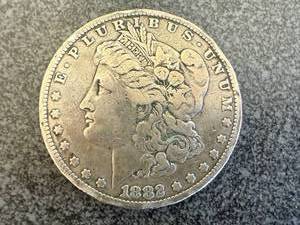 lot 57 image: 1882 Morgan Silver Dollar