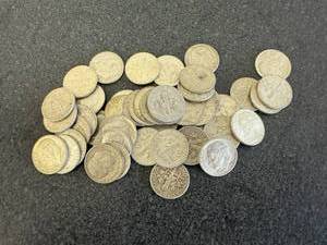 lot 72 image: Full Roll (50) Roosevelt Silver Dimes