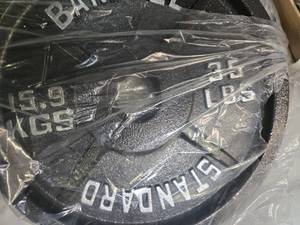 Lots of a Pair of 35LB 2-Inch Weight Plates