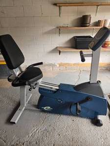 lot 47 image: RT 4 Recumbent exercise Bike ( USED like new)