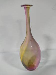 lot 9 image: Kosta Boda  Kjell Engman Series Fidji Signed Vase