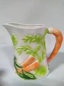lot 37 image: Brenda Koppel Veggie Pitcher