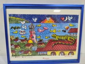 lot 46 image: Signed Xaime Ximenez La Noche de la Iguana