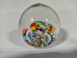 lot 47 image: Millefori Paperweight