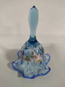 lot 64 image: FENTON Hand PaintedSigned Bell