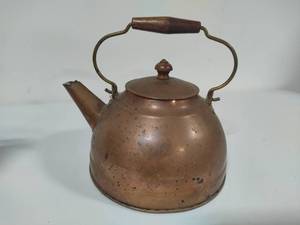 lot 112 image: Metal Teapot