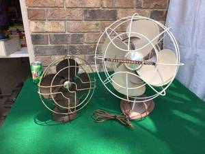 lot 104 image: (2) Vintage Electric Fans - Westinghouse & Koldair
