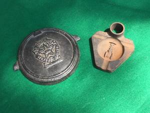 lot 105 image: Vintage Cast Iron Monitor Stoves - Crane Co Pcs