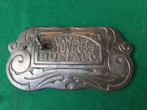 lot 129 image: Vintage Cast Iron Niagara Stove Co. - Stove Part