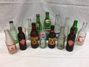 lot 156 image: Vintage Soda Pop Bottles
